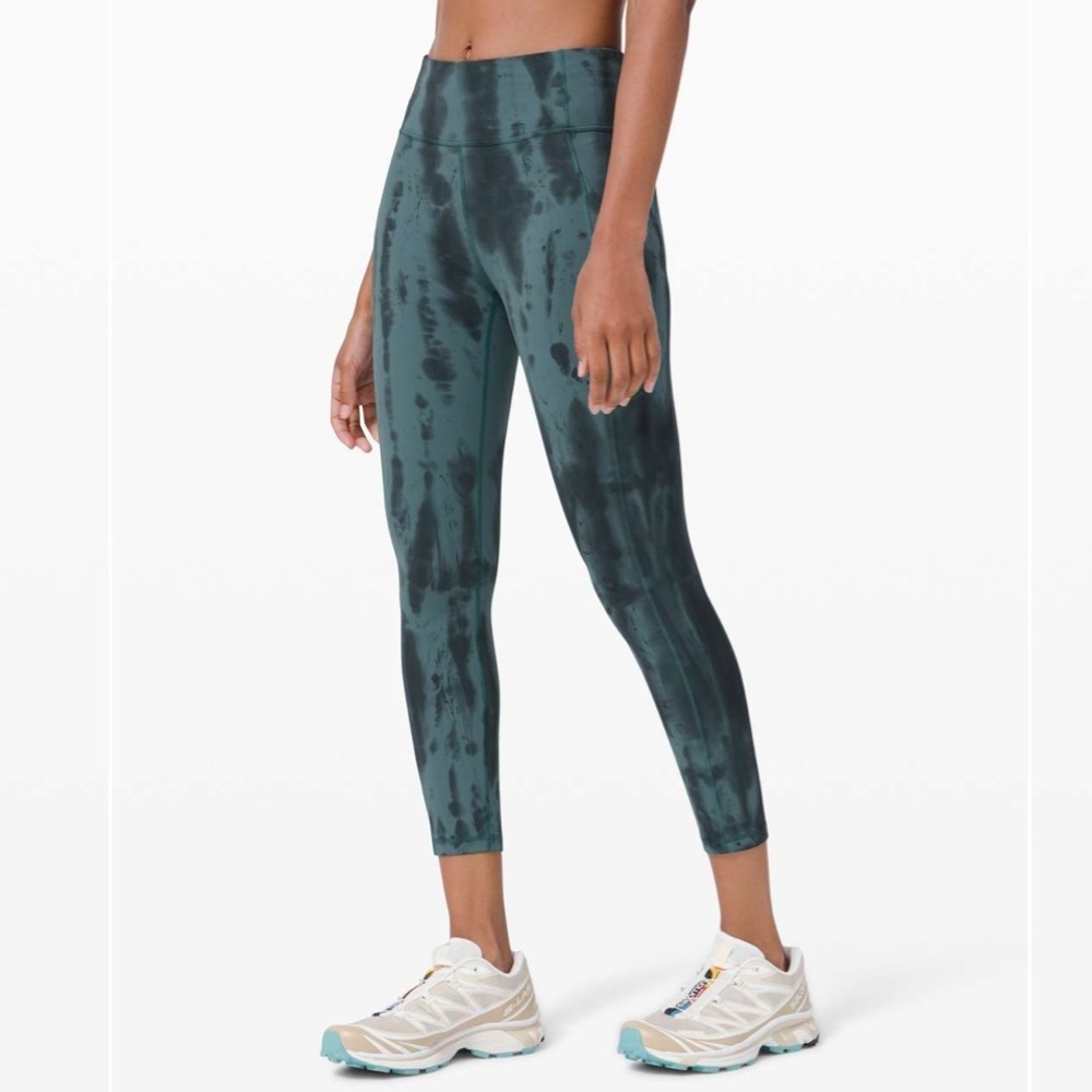 Lululemon Invigorate High-Rise Tight 25" *Wash Size 4 Pockets Grey Desert Steal